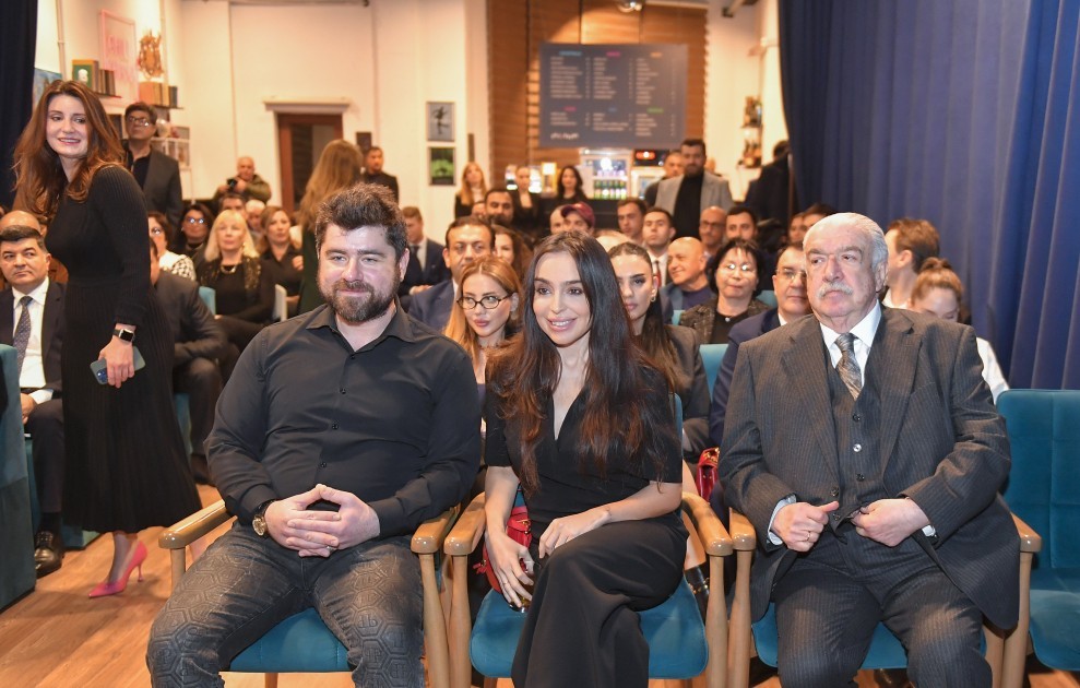 Leyla Əliyeva Heydər Əliyevin xatirə gecəsində -FOTOLAR