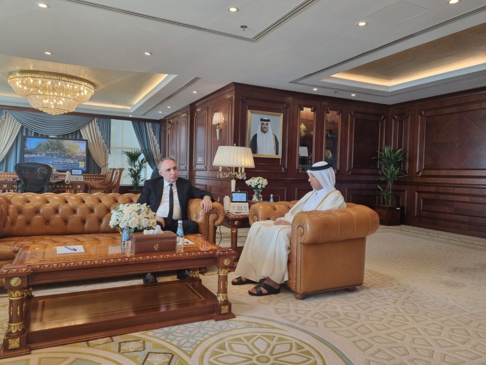 Baş prokuror xarici həmkarları ilə görüşlər keçirdi -FOTOLAR