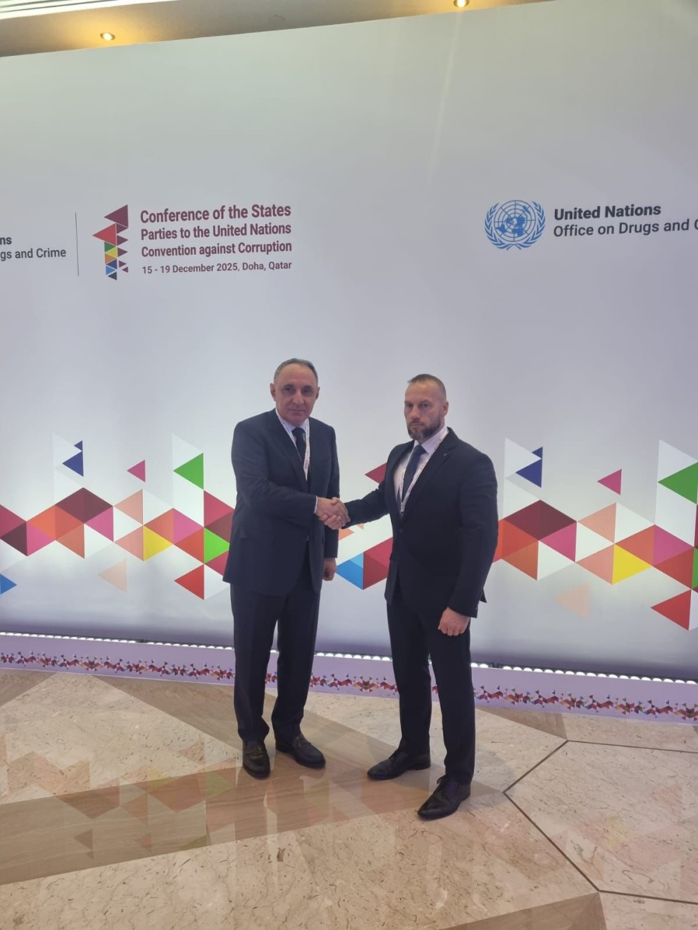 Baş prokuror xarici həmkarları ilə görüşlər keçirdi -FOTOLAR