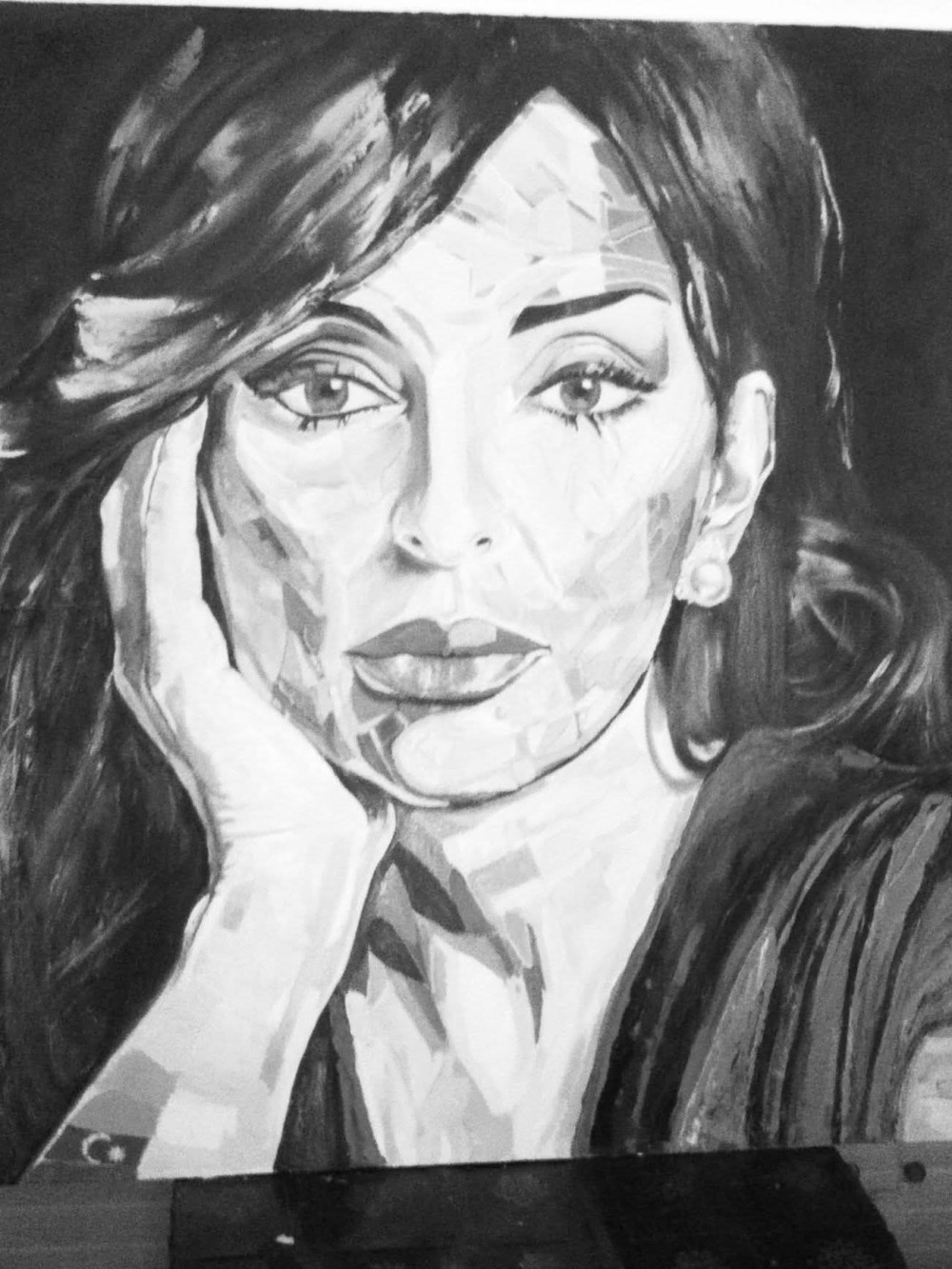 Mehriban Əliyevanın portreti  maraq doğurub