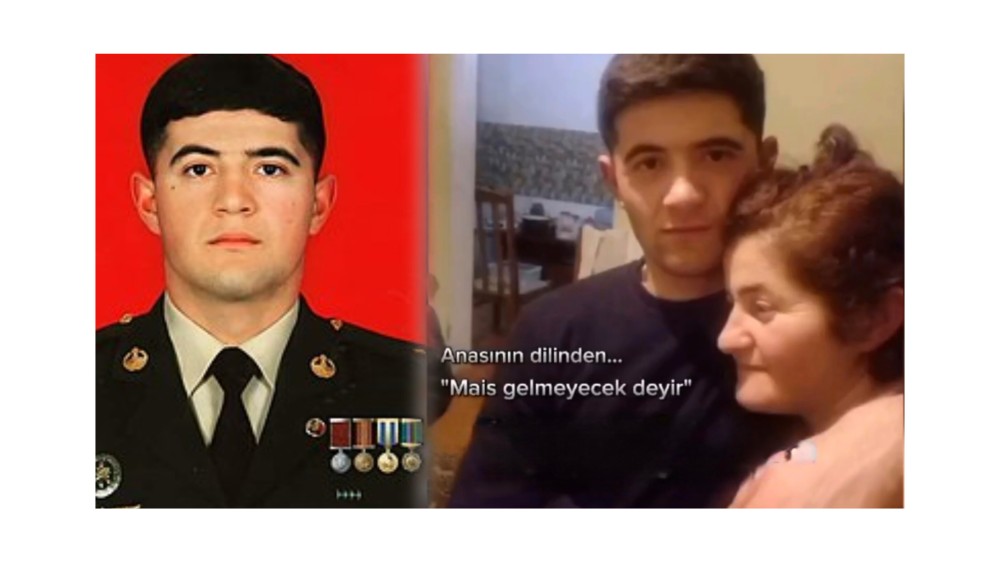 Şəhid leytenant Mayıs Yaqubovun anasına son sarılışı