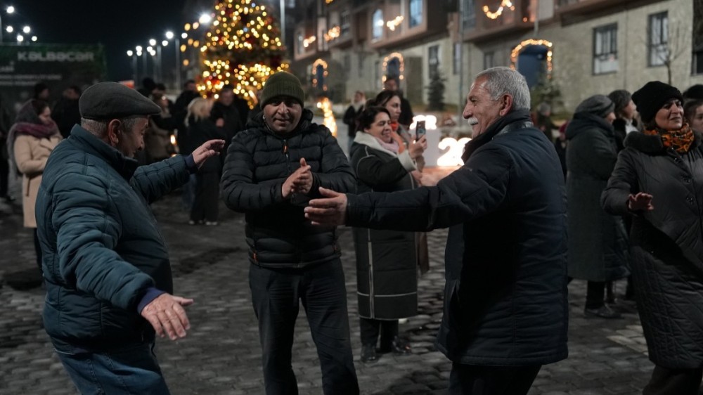 Kəlbəcər 32 il sonra ilk dəfə Yeni ili qarşıladı -FOTOLAR