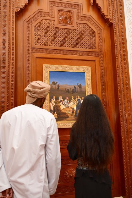 Leyla Əliyeva Maskatda Sultan Opera Evində -FOTOLAR