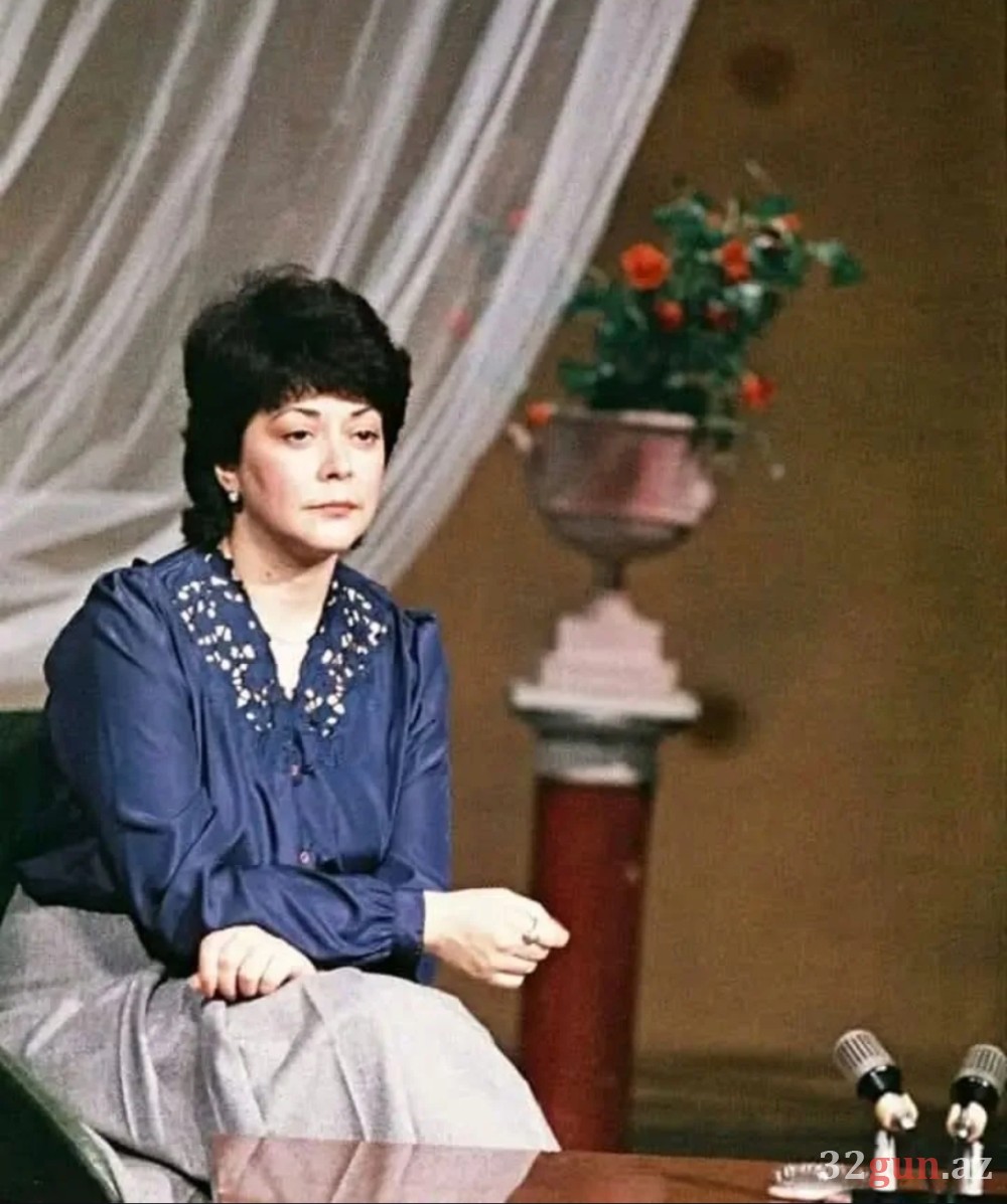 Vəfa Fətullayevanın nadir fotosu