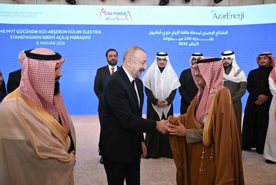 Prezident açılışda çıxış etdi -Tam mətn (FOTOLAR/YENİLƏNİB)