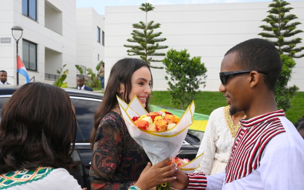 Leyla Əliyeva Əddis-Əbəbədə bir sıra sosial və mədəni obyektlərlə tanış olub -FOTOLAR